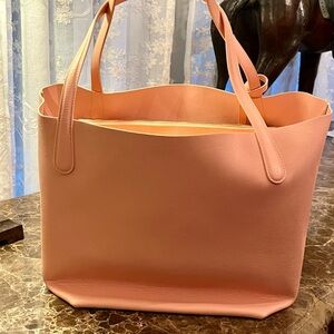 Huge Mansur Gavriel Soft Tote in Dahlia Pink